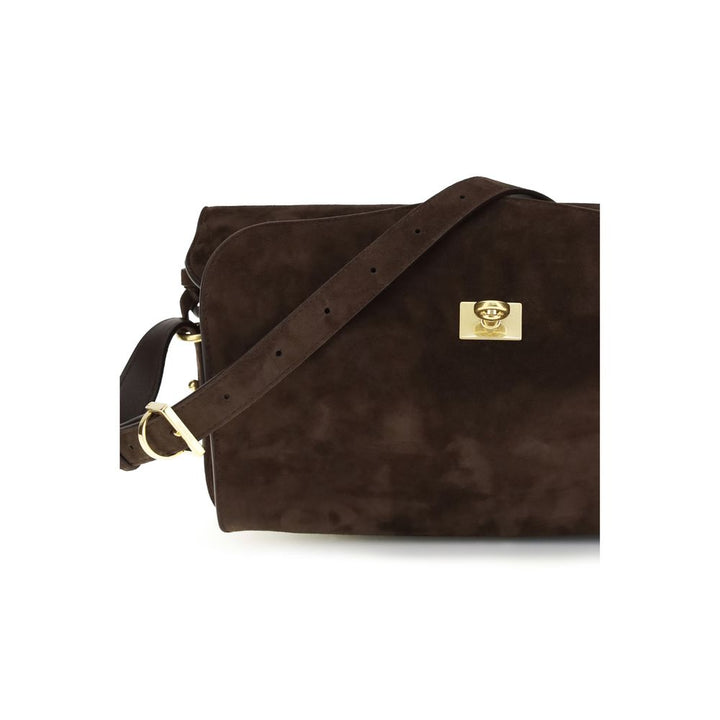 Balenciaga - Brown Calf Leather Bos Taurus Shoulder Bag