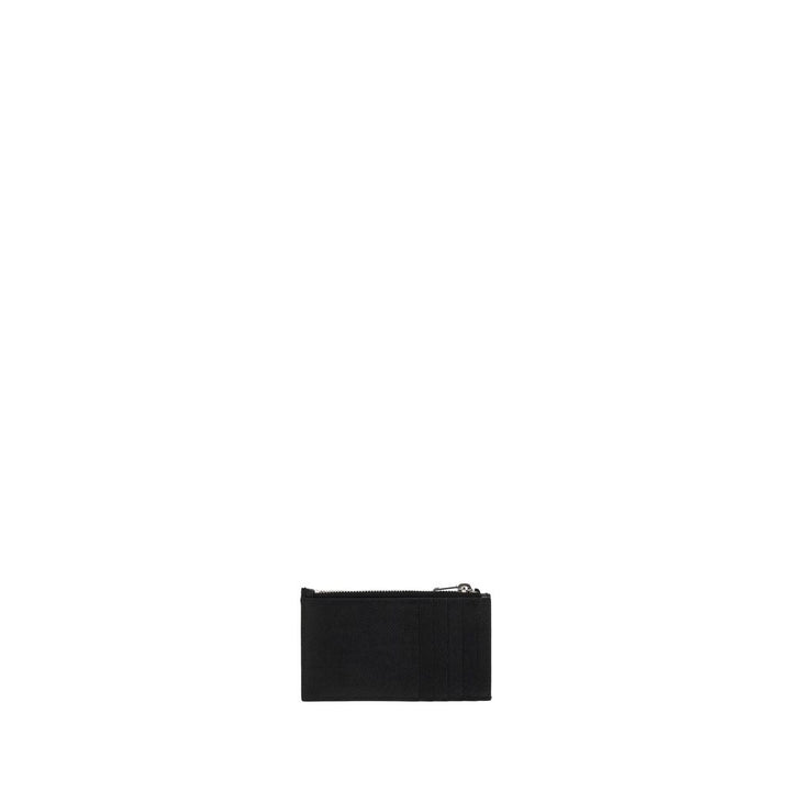 Saint Laurent Black Calf Leather Bos Taurus Wallet