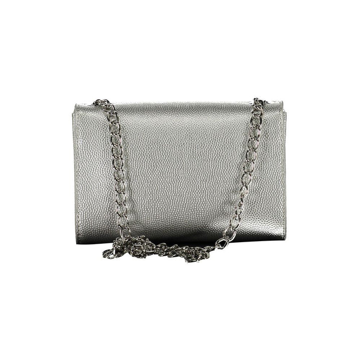 Mario Valentino Silver Polyurethane Women Bag