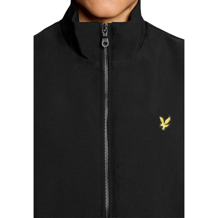 Lyle &amp; Scott Black Polyester Sleeveless Jacket