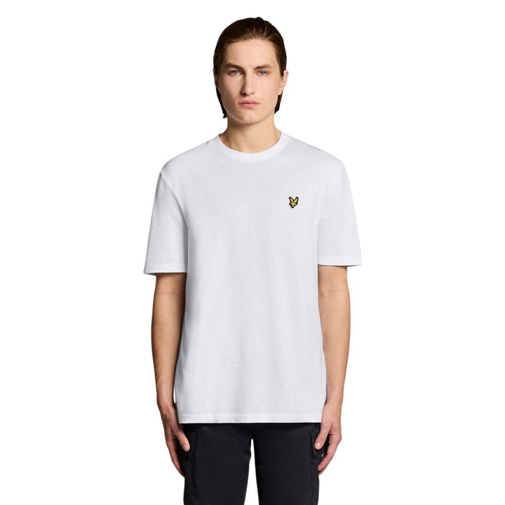Lyle &amp; Scott White Cotton T-Shirt