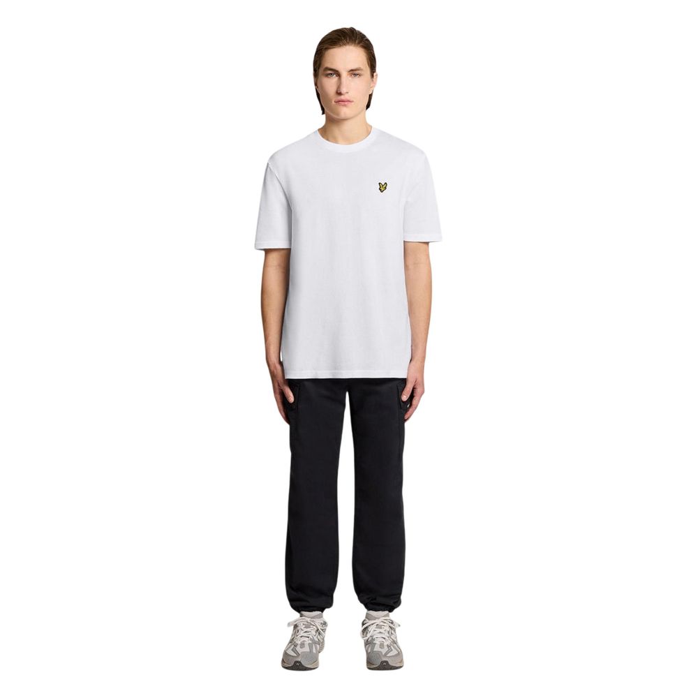 Lyle &amp; Scott White Cotton T-Shirt