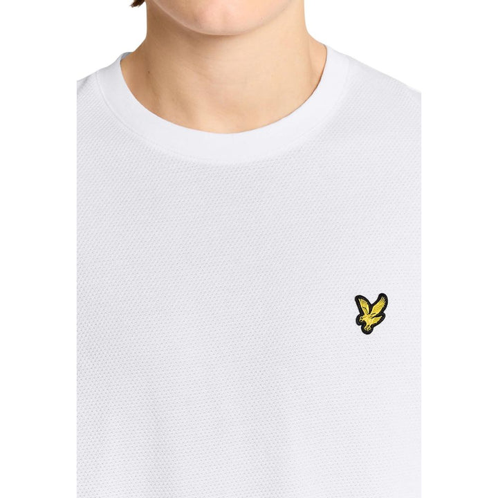 Lyle &amp; Scott White Cotton T-Shirt
