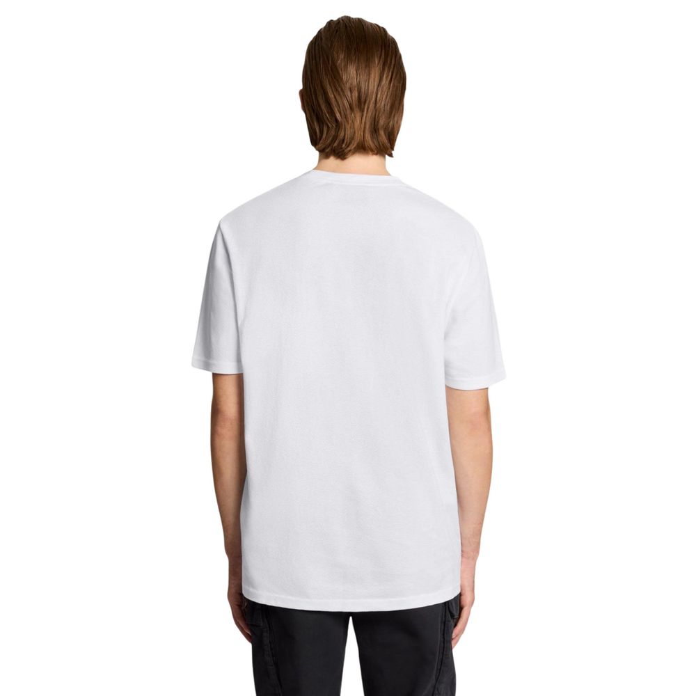 Lyle &amp; Scott White Cotton T-Shirt