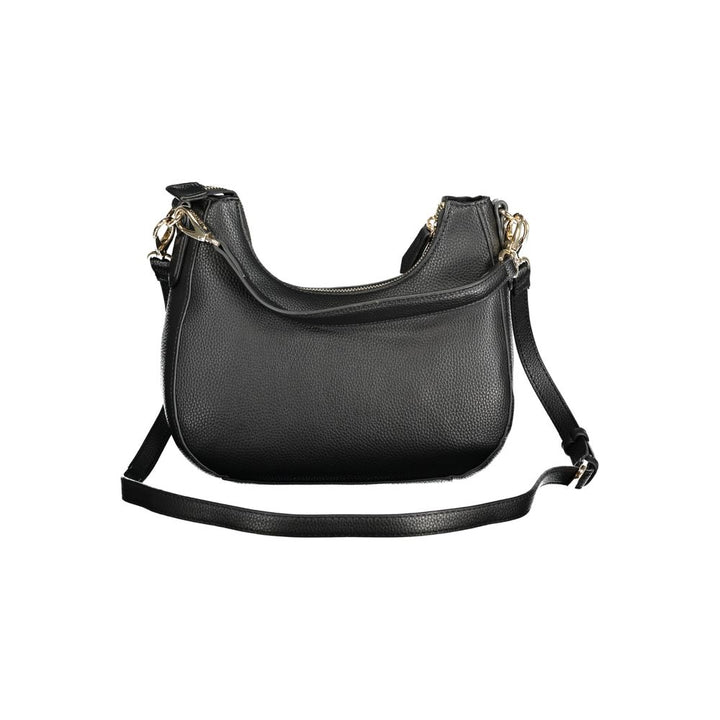 Mario Valentino Black Polyurethane Women Bag
