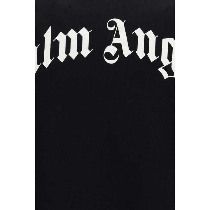 Palm Angels Black Cotton Sweatshirt