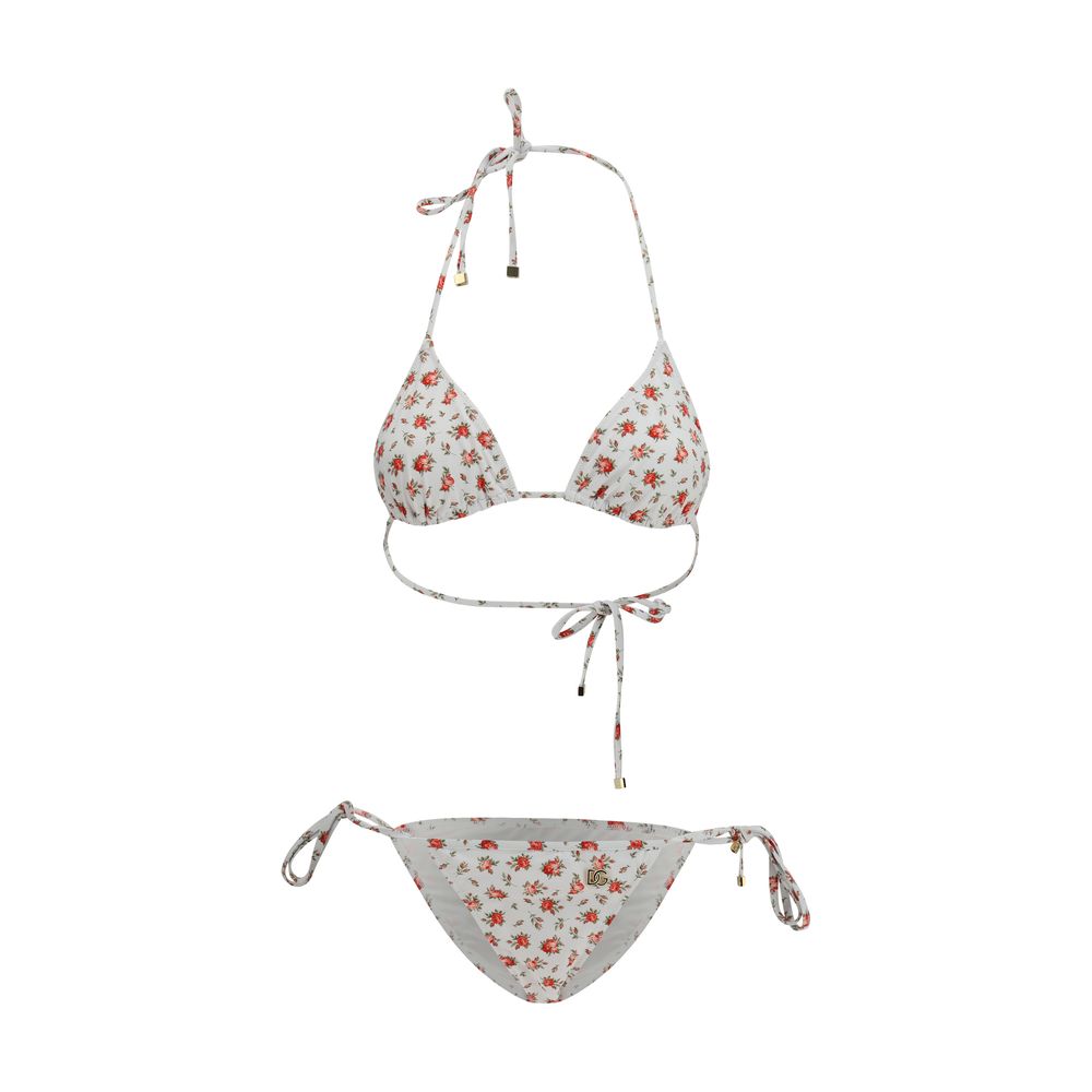 Dolce &amp; Gabbana White Nylon Bikini