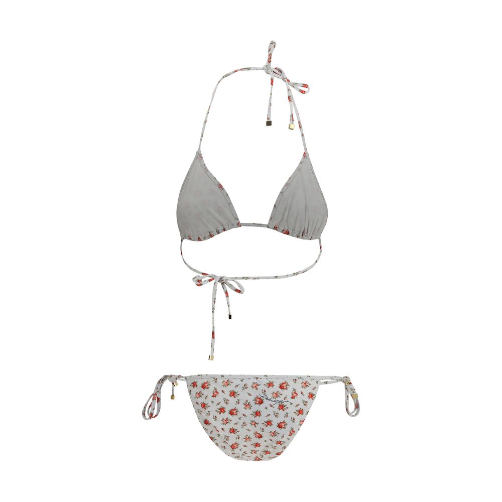 Dolce &amp; Gabbana White Nylon Bikini