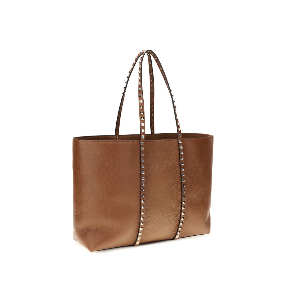 Valentino Garavani - Brown Calf Leather Bos Taurus Shoulder Bag