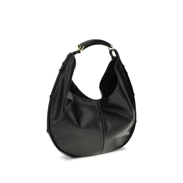 Saint Laurent - Black Calf Leather Bos Taurus Shoulder Bag