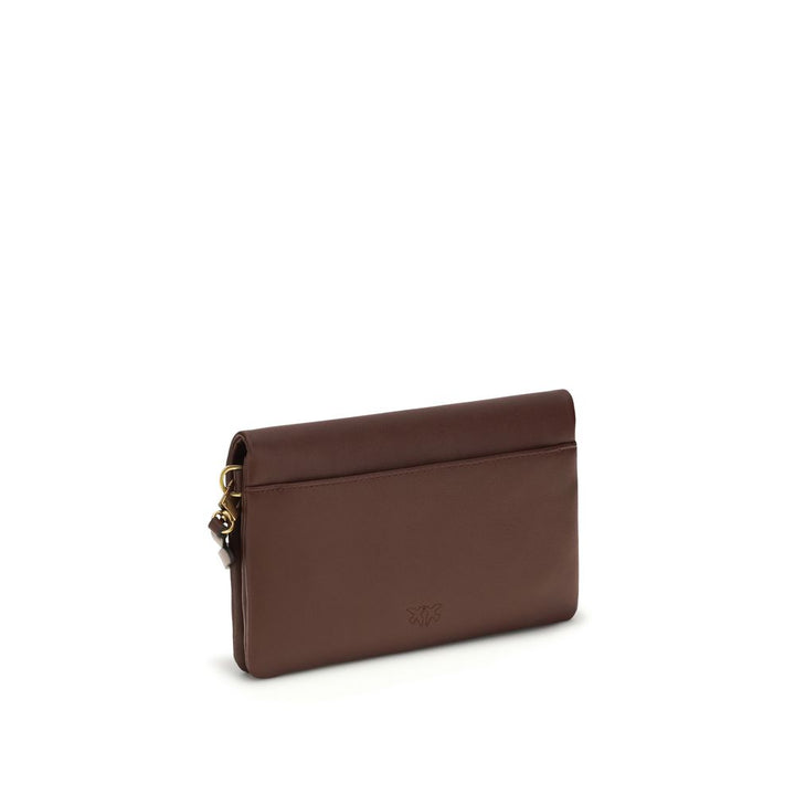 PINKO - Purple Calf Leather Bos Taurus Shoulder Bag