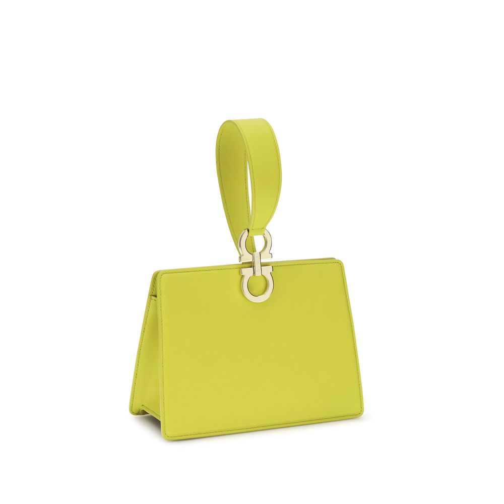 Ferragamo - Bicolor Calf Leather Bos Taurus Clutch Bag