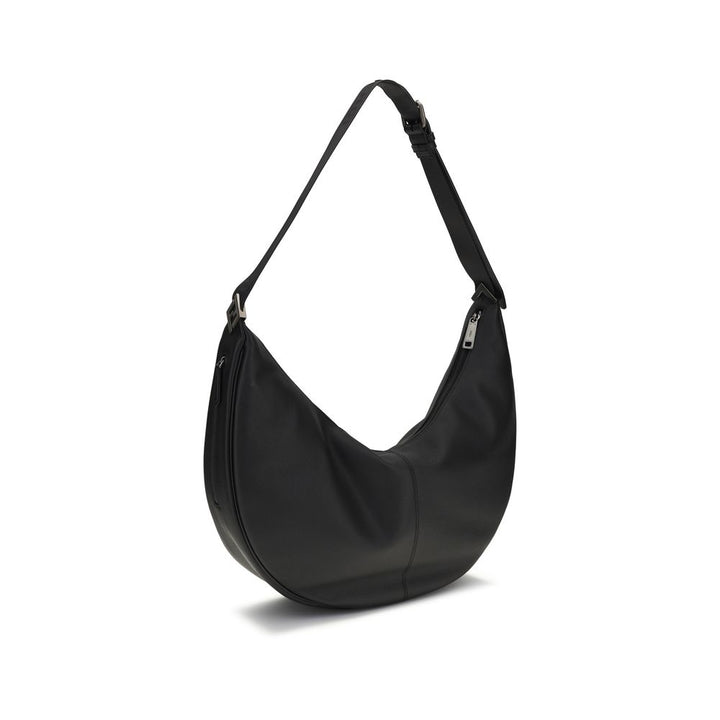 Fendi Black Calf Leather Bos Taurus Shoulder Bag