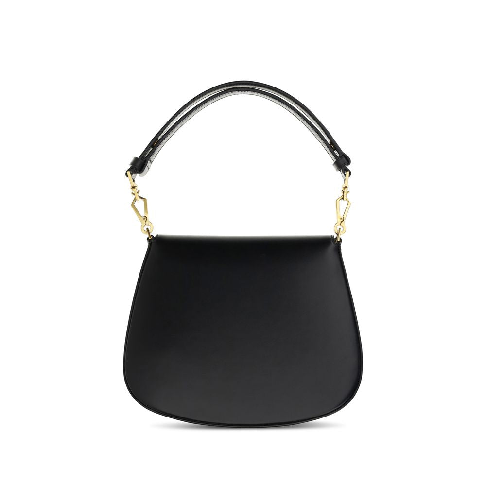 Saint Laurent - Black Calf Leather Bos Taurus Handbag
