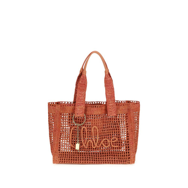 Chloé - Multicolor Raffia Shoulder Bag