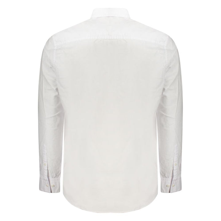 Calvin Klein Bianco Cotton Men Shirt