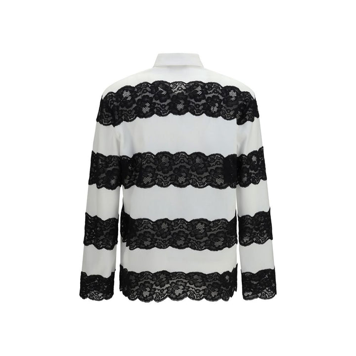 Dolce &amp; Gabbana White Cotton Polo Shirt