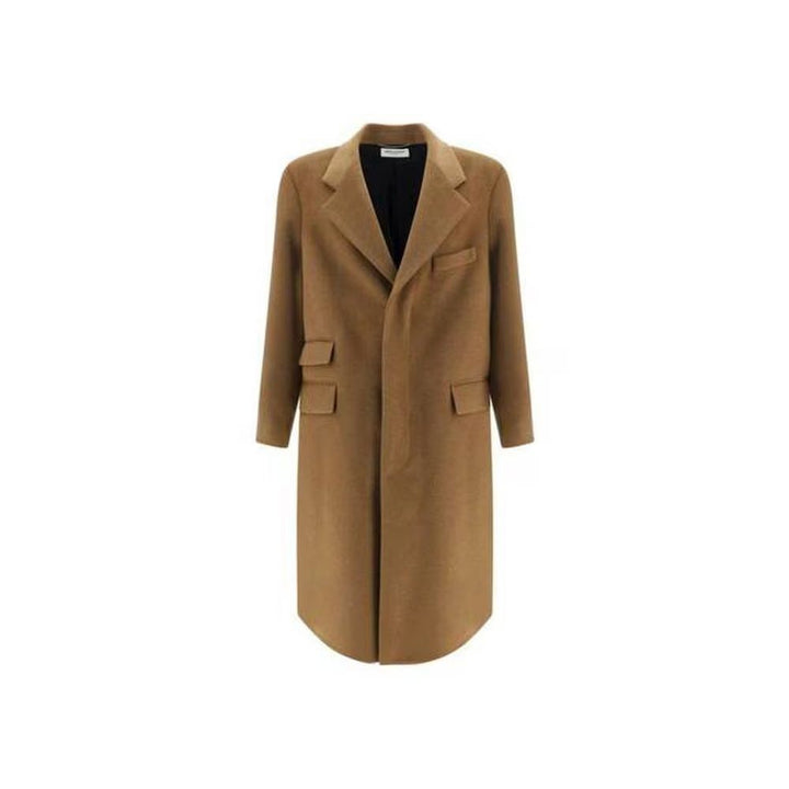 Saint Laurent Brown Wool False