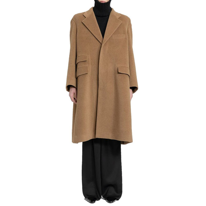 Saint Laurent Brown Wool False