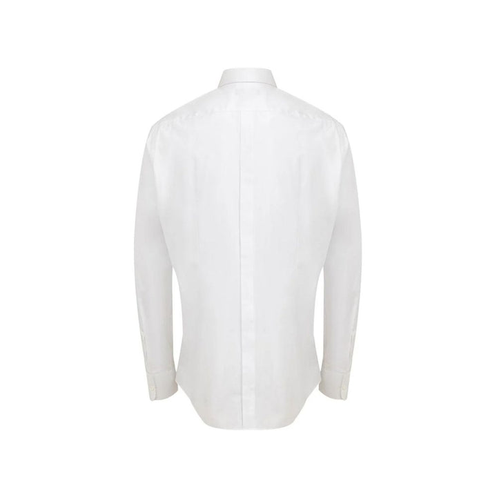 Dolce &amp; Gabbana White Cotton Dress Shirt