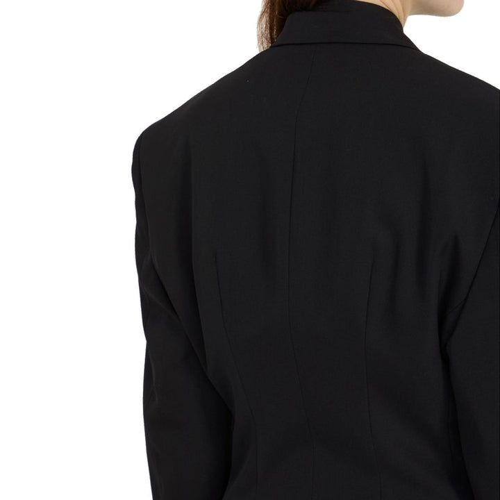 Balenciaga Black Wool Full-Length Jacket