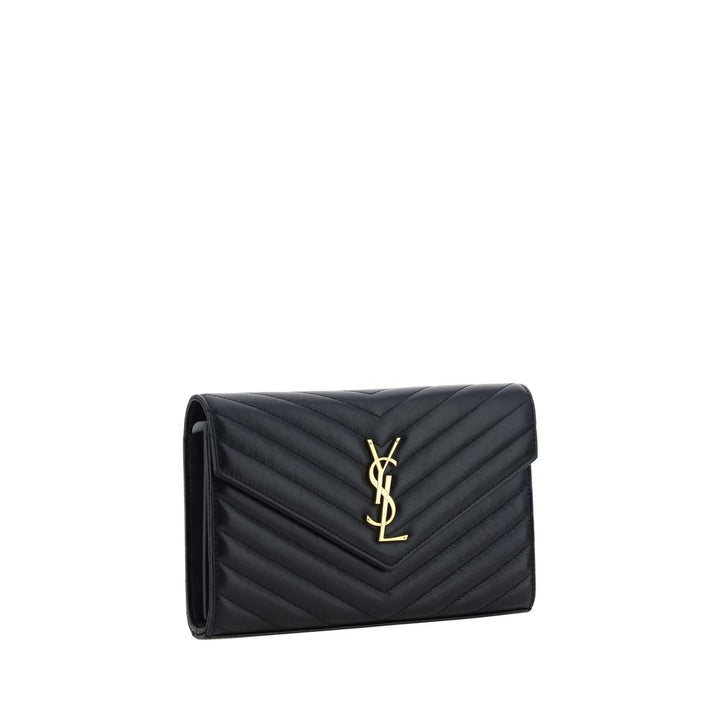 Saint Laurent - Black Calf Leather Bos Taurus Shoulder Bag