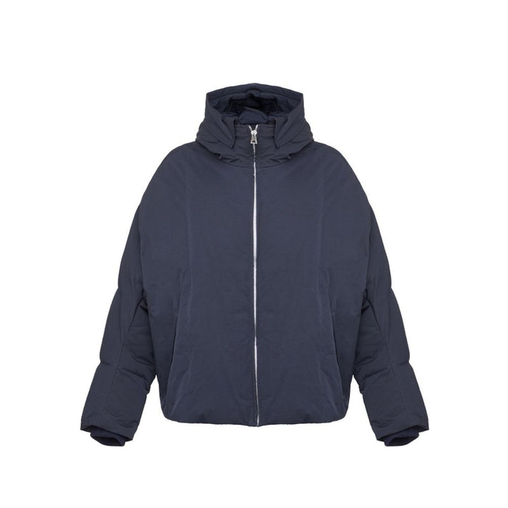 Bottega Veneta Blue Polyamide Full-Length Jacket
