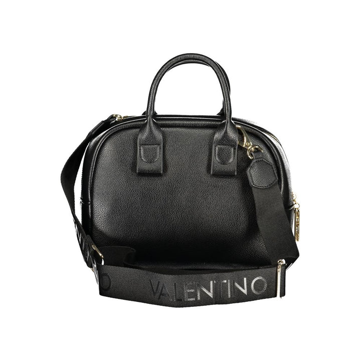 Mario Valentino - Black Synthetic Leather Women’s Bag with Shoulder Strap