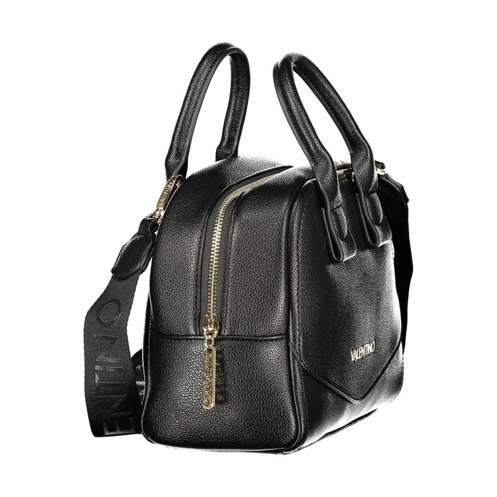 Mario Valentino - Black Synthetic Leather Women’s Bag with Shoulder Strap