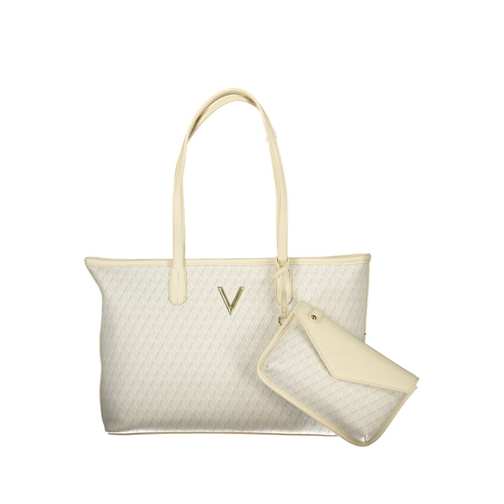 Mario Valentino - Beige Polyurethane Women’s Bag
