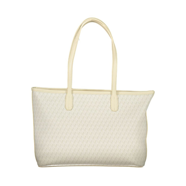 Mario Valentino - Beige Polyurethane Women’s Bag