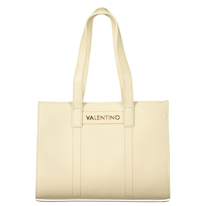 Mario Valentino - Beige Polyurethane Womens Bag