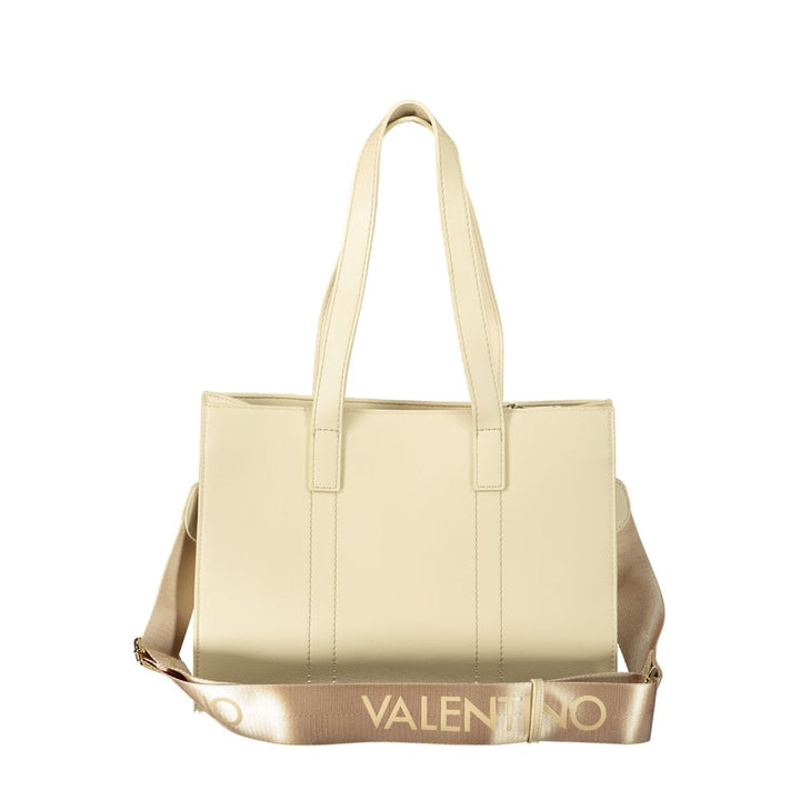 Mario Valentino - Beige Polyurethane Womens Bag