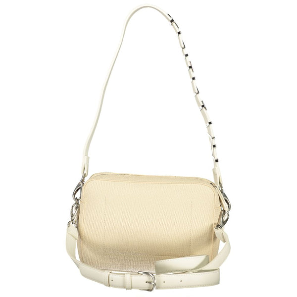 Mario Valentino - Beige Polyurethane Women’s Bag