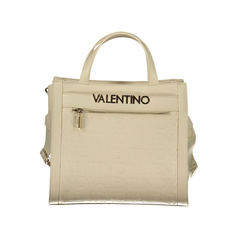 Mario Valentino - Beige Polyurethane Women’s Bag