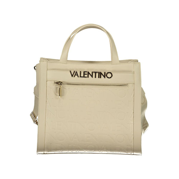 Mario Valentino - Beige Polyurethane Women’s Bag