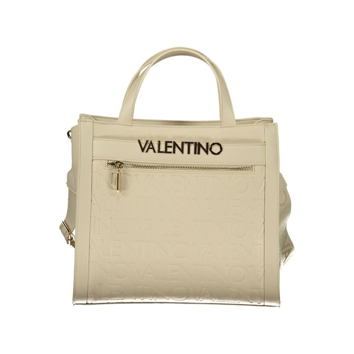 Mario Valentino - Beige Polyurethane Women’s Bag