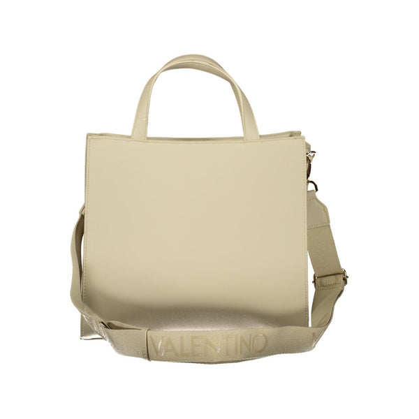 Mario Valentino - Beige Polyurethane Women’s Bag