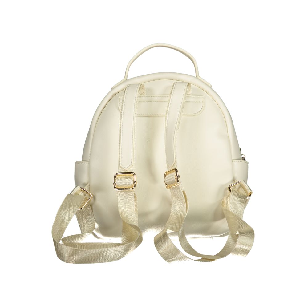 Mario Valentino - Bianco Polyurethane Women’s Backpack