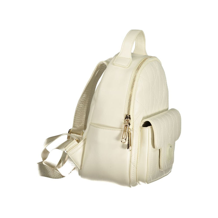 Mario Valentino - Bianco Polyurethane Women’s Backpack