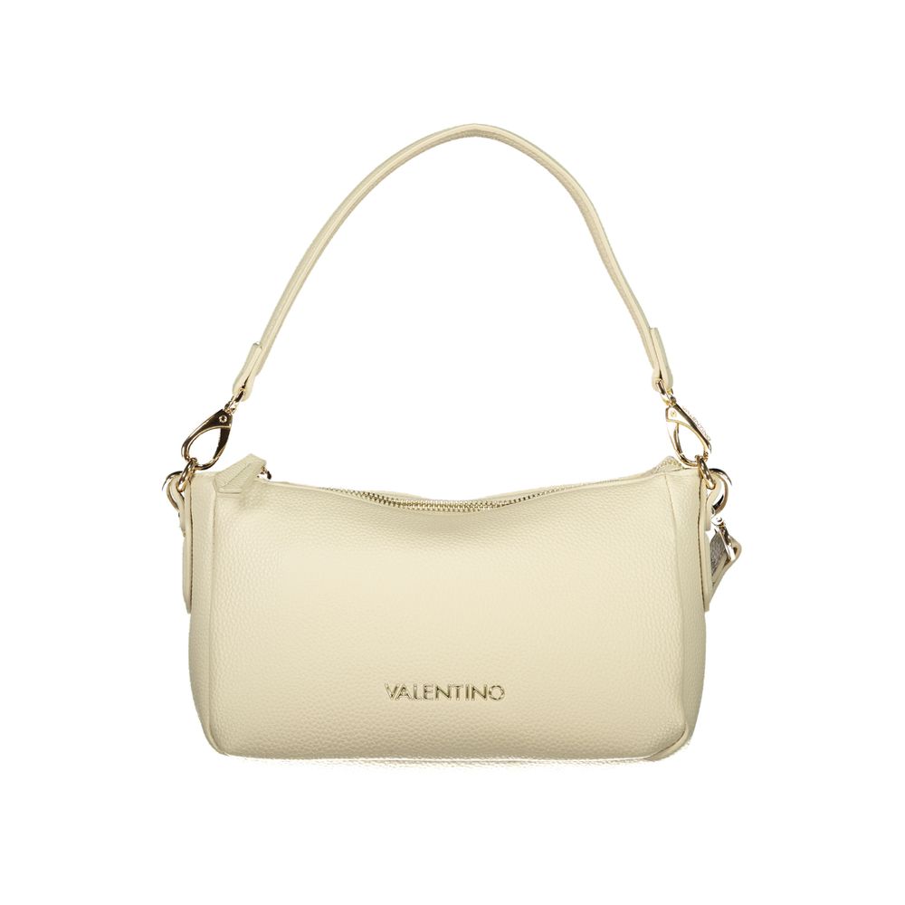 Mario Valentino - Beige Polyurethane Women’s Bag with Shoulder Strap