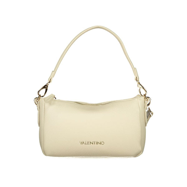 Mario Valentino - Beige Polyurethane Women’s Bag with Shoulder Strap