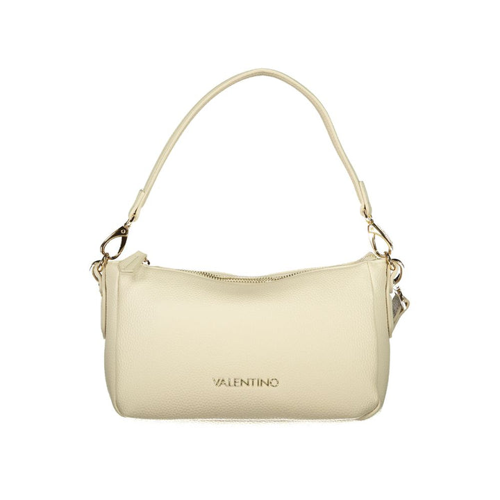 Mario Valentino - Beige Polyurethane Women’s Bag with Shoulder Strap