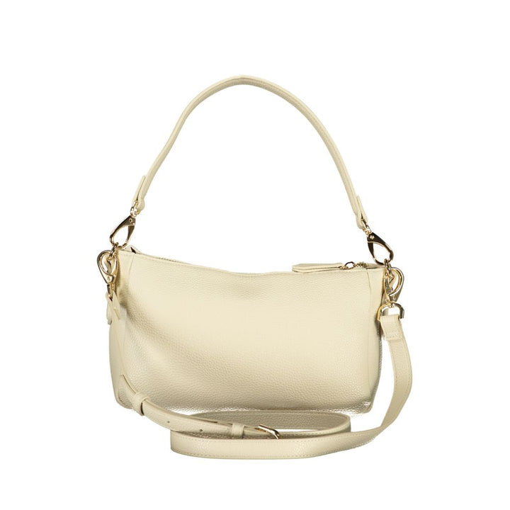 Mario Valentino - Beige Polyurethane Women’s Bag with Shoulder Strap