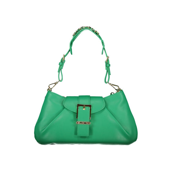 Mario Valentino - Verde Polyurethane Women’s Bag with Adjustable Shoulder Strap