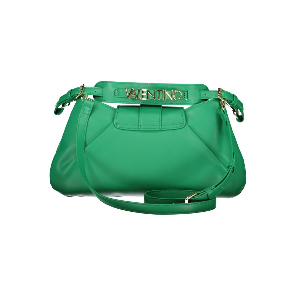 Mario Valentino - Verde Polyurethane Women’s Bag with Adjustable Shoulder Strap