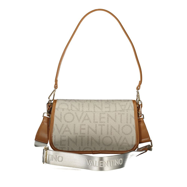 Mario Valentino - Beige Polyurethane Womens Bag
