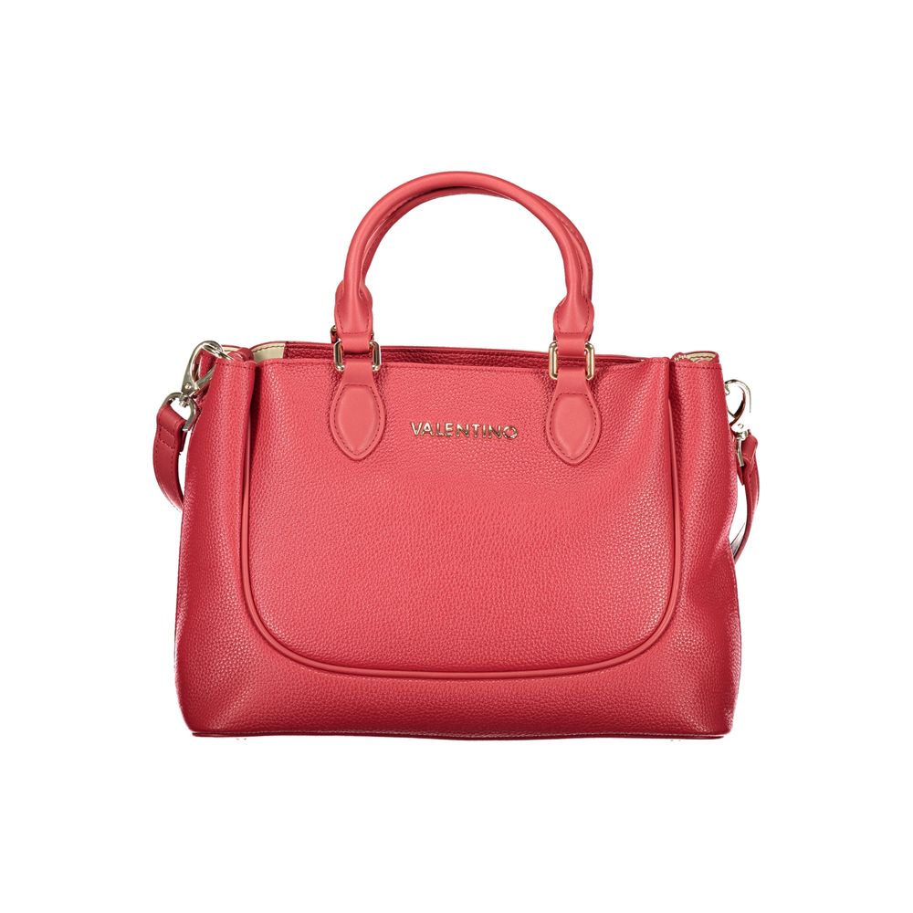 Mario Valentino - Rosso Poliuretano Donna Bag With Handles and Protective Features