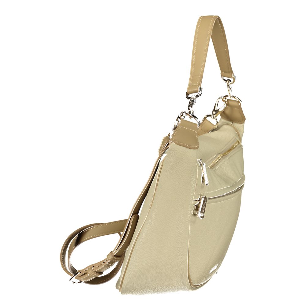 Mario Valentino - Beige Polyurethane Women’s Bag