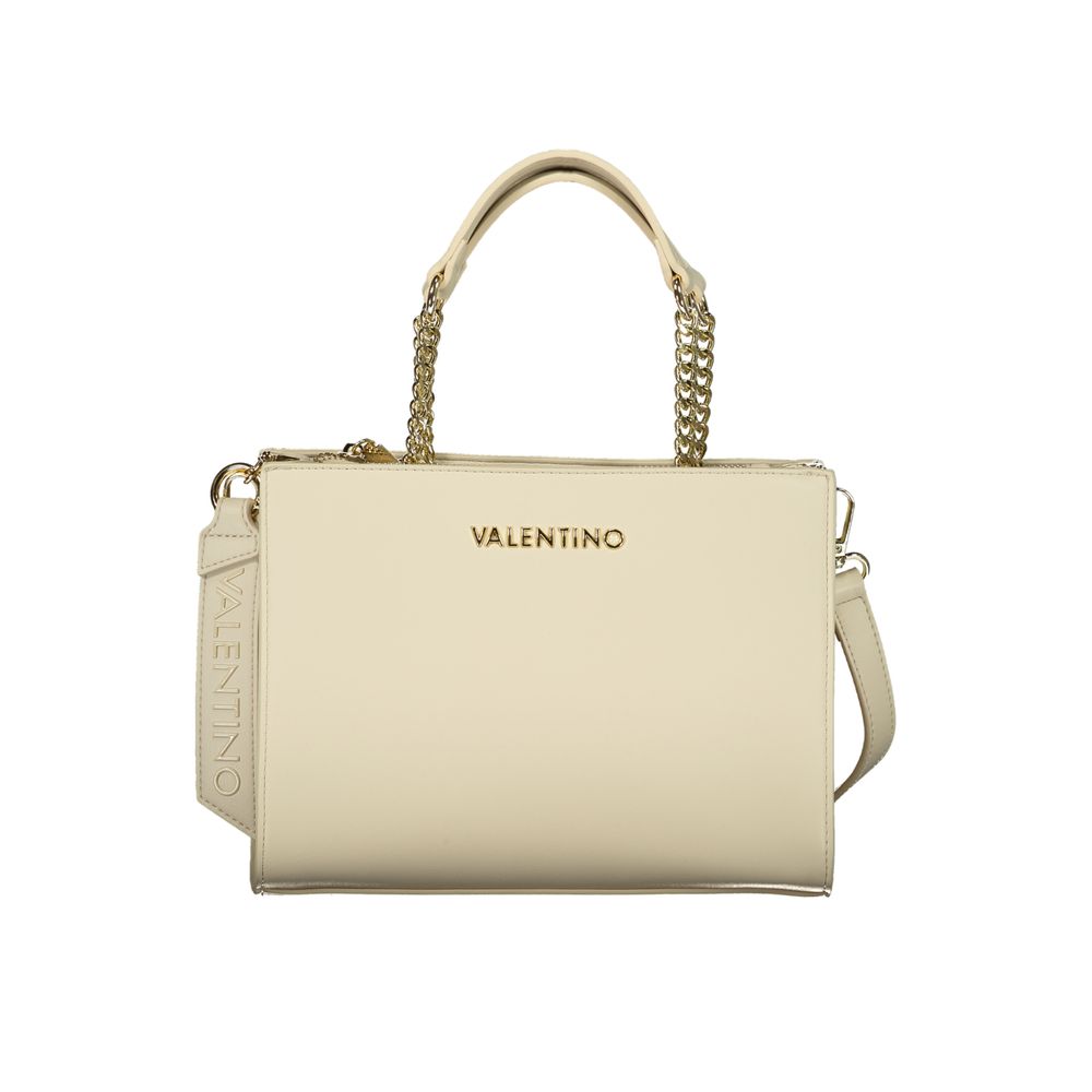 Mario Valentino - Beige Polyurethane Women’s Bag